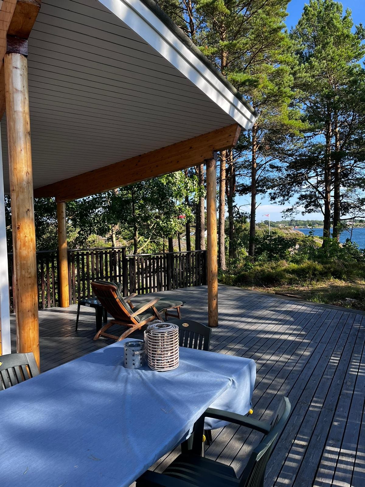 Platting utenfor hovedhytten Galleribilde