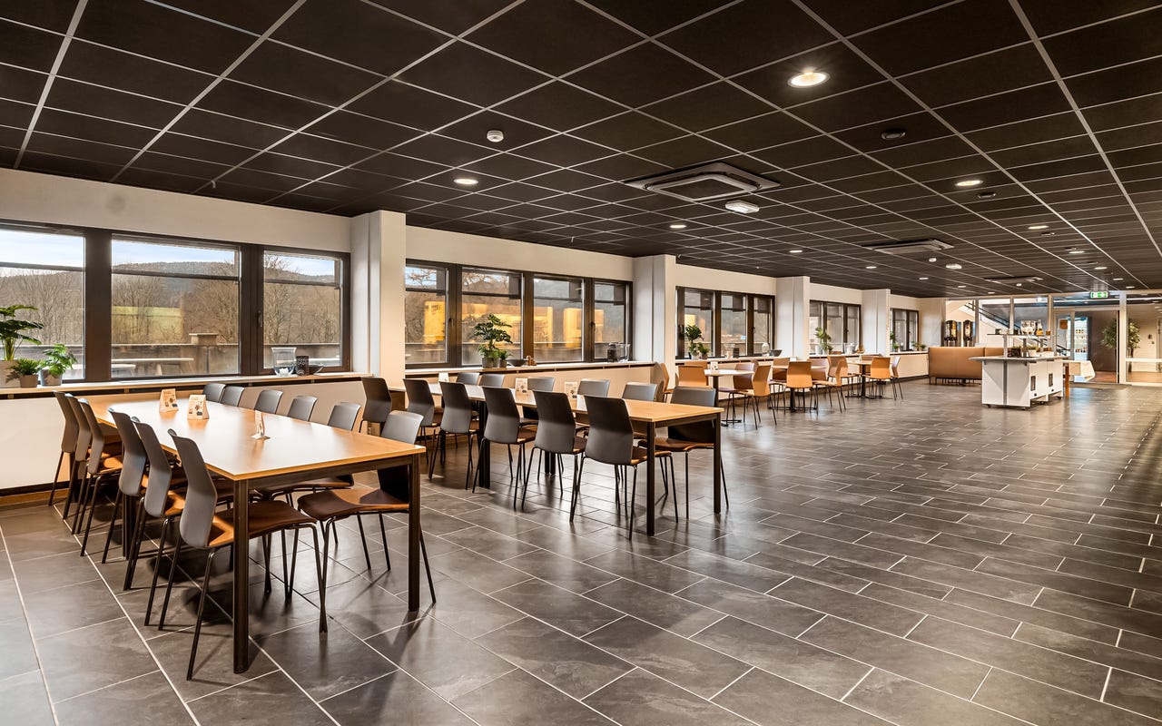 I personalrestauranten kan du også arrangere selskap