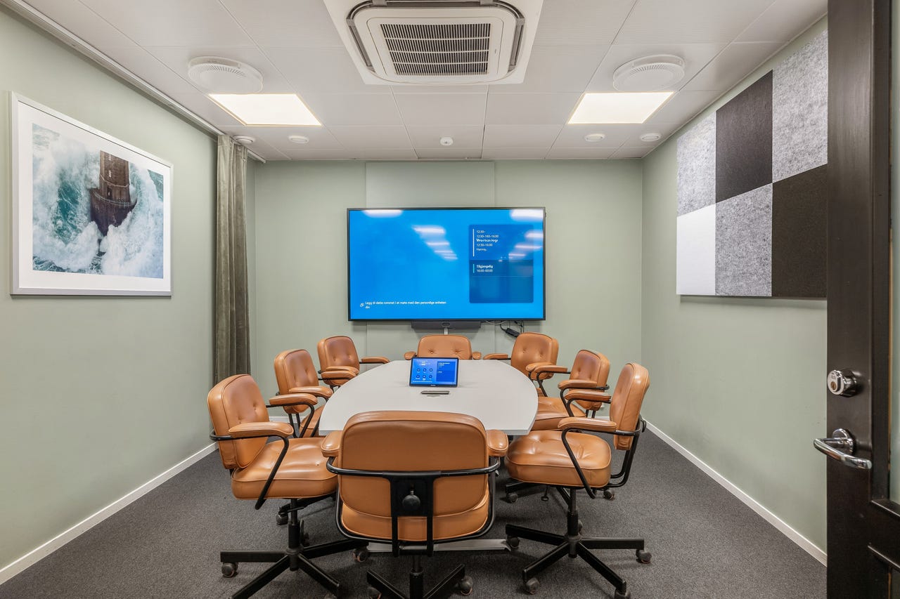 Moderne møterom – profesjonell ramme for kundemøter og interne samlinger.