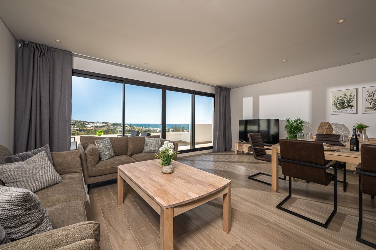 La Cala de Mijas · Romslig sørøstvendt 4-roms leilighet med panoramautsikt – Navigolf Suites, La Cala de Mijas – bilde 1