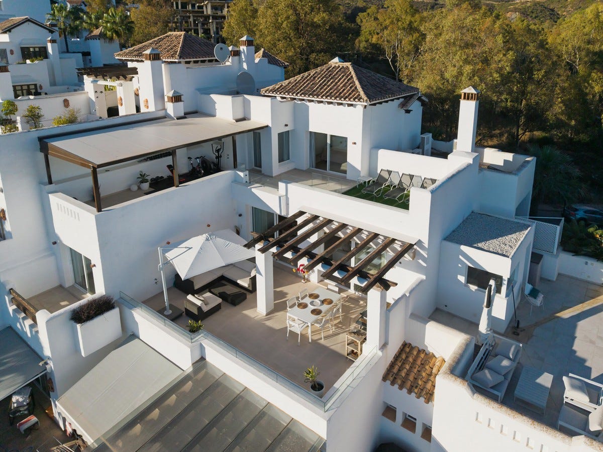 Eksklusiv 3-soveroms duplex-penthouse - Panoramautsikt over Middelhavet, La Concha og golfbanene, med takterrasse – bilde 1