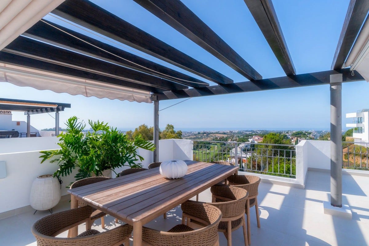 Benahavís - Unik duplex-penthouse med 163 m² terrasser og Middelhavets beste utsikt – bilde 1