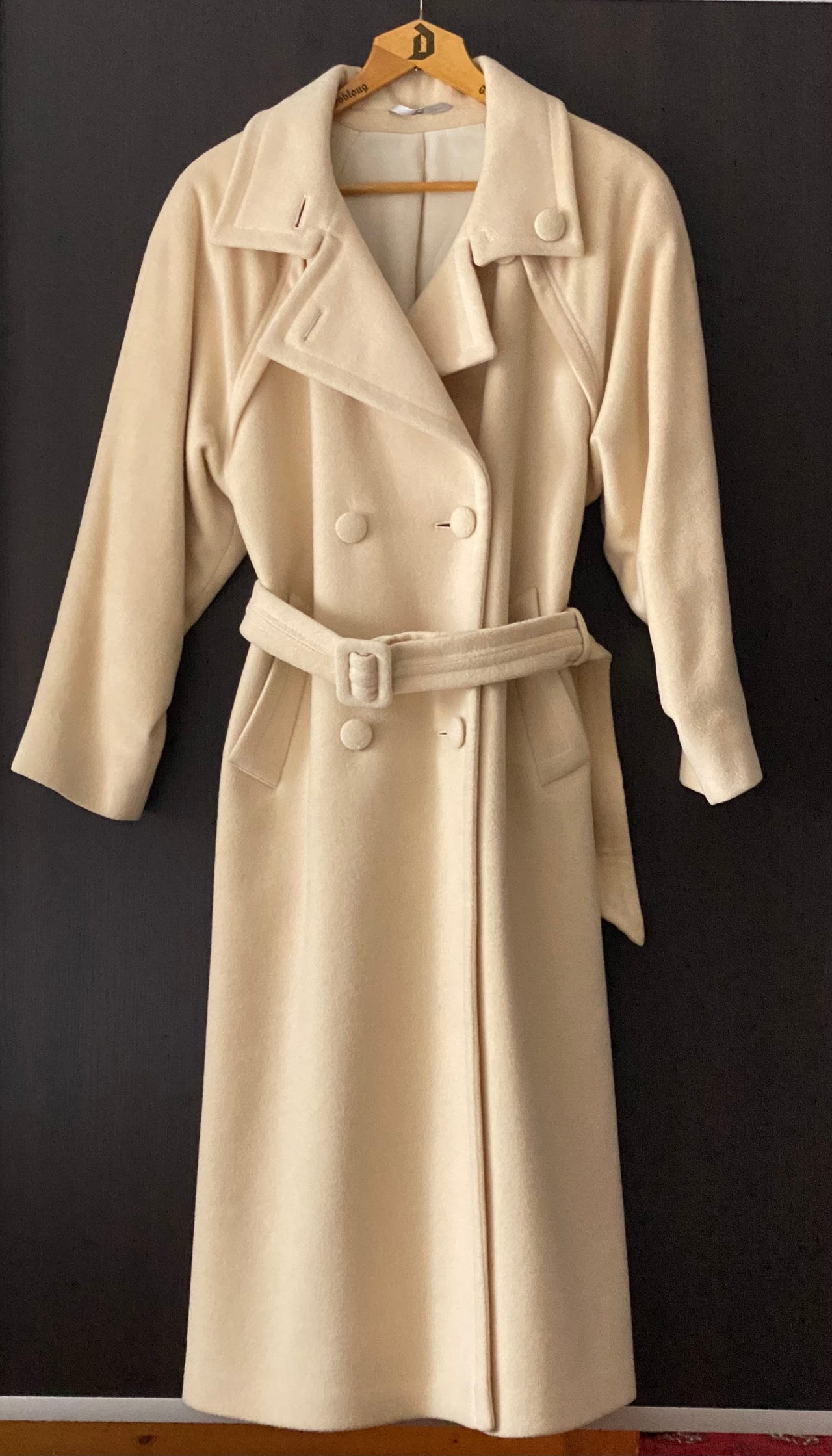 Retro ullkåpe fra 80-tallet, Svensk design, str 36 | FINN-torget