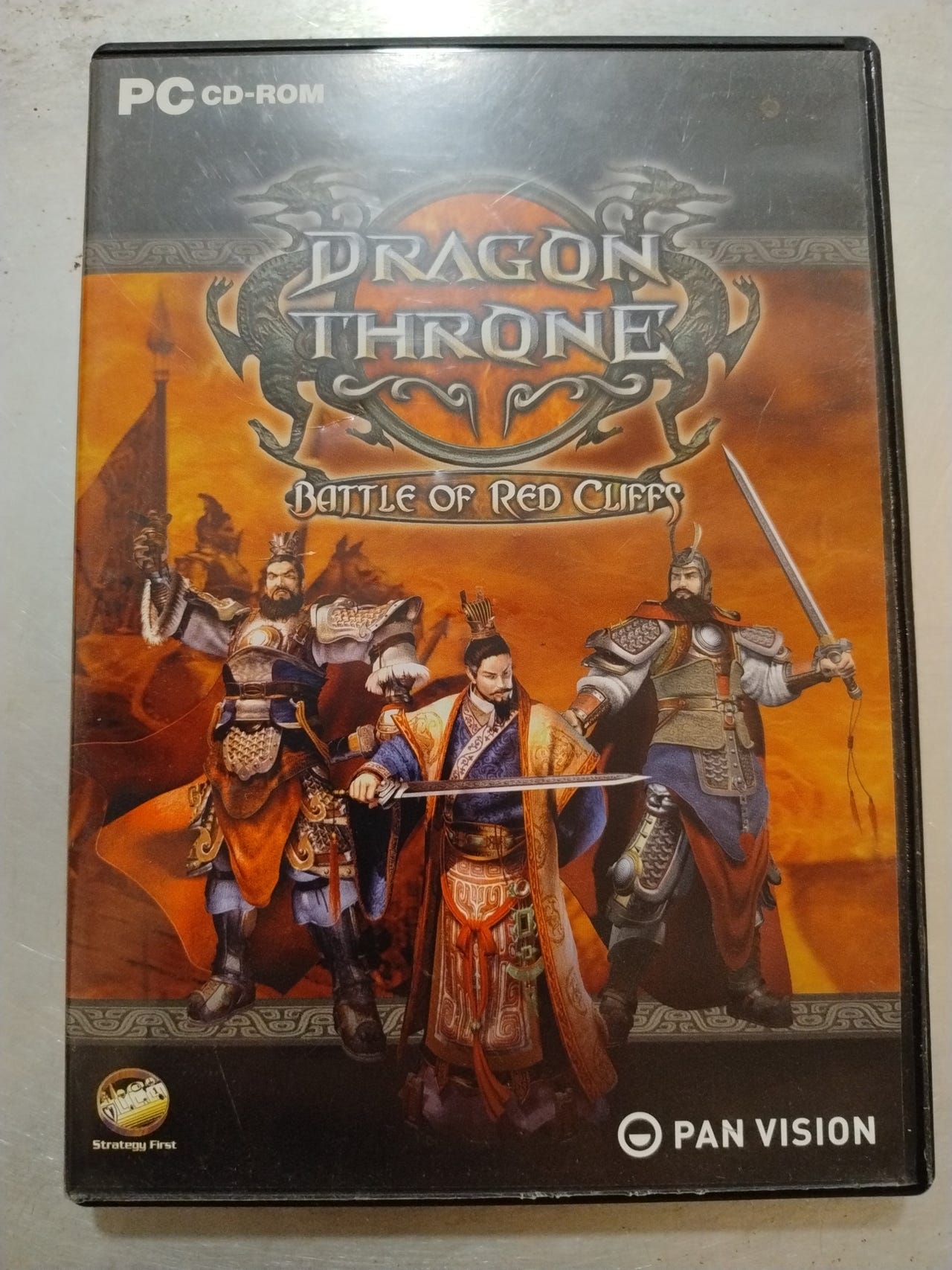 Jeu PC Dragon Throne : Battle Of Red Cliffs (2002) - Version Française - Très Bon État