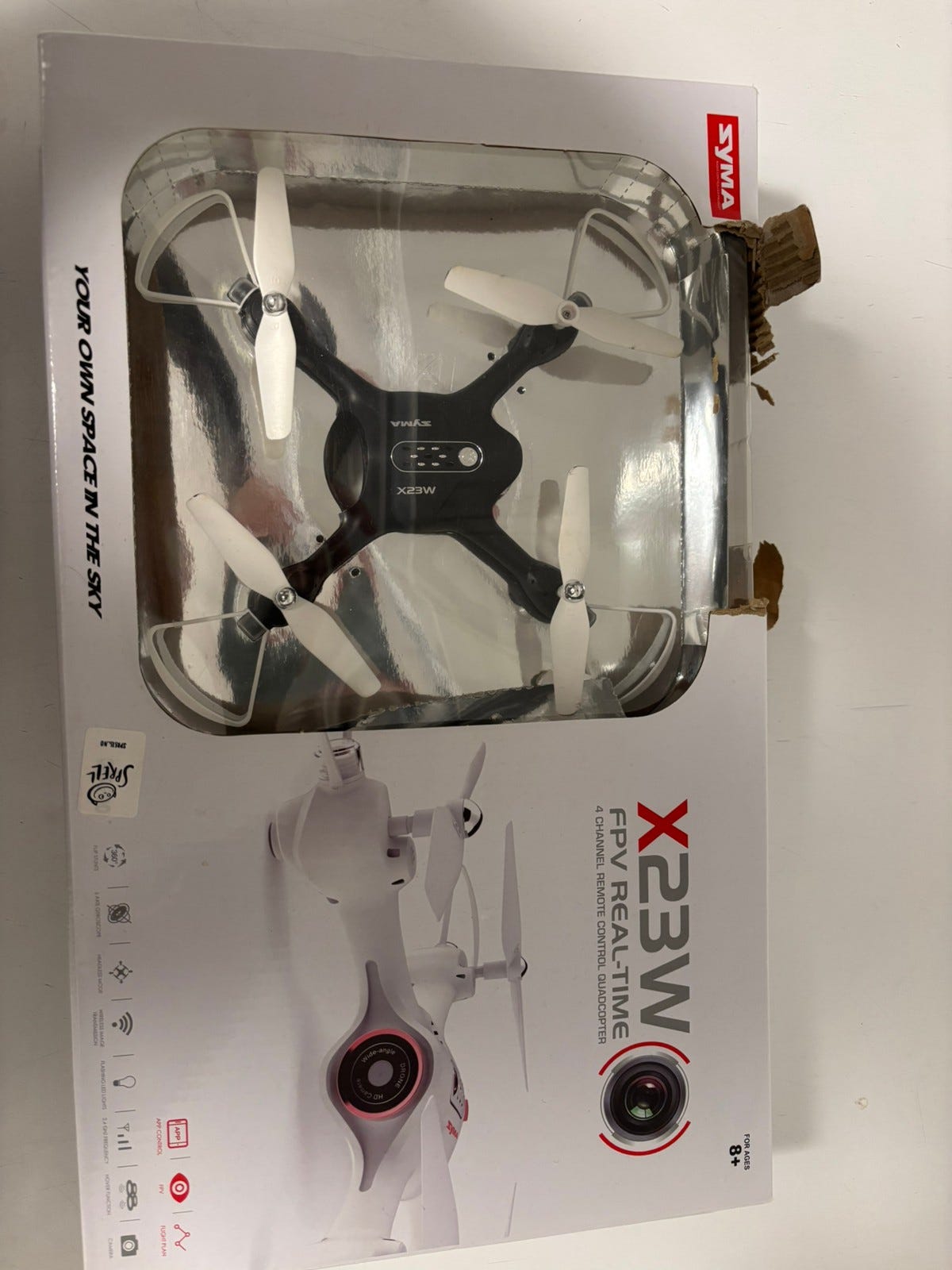 Zyma drone X23W FPV realtime - RESERVERT | FINN-torget