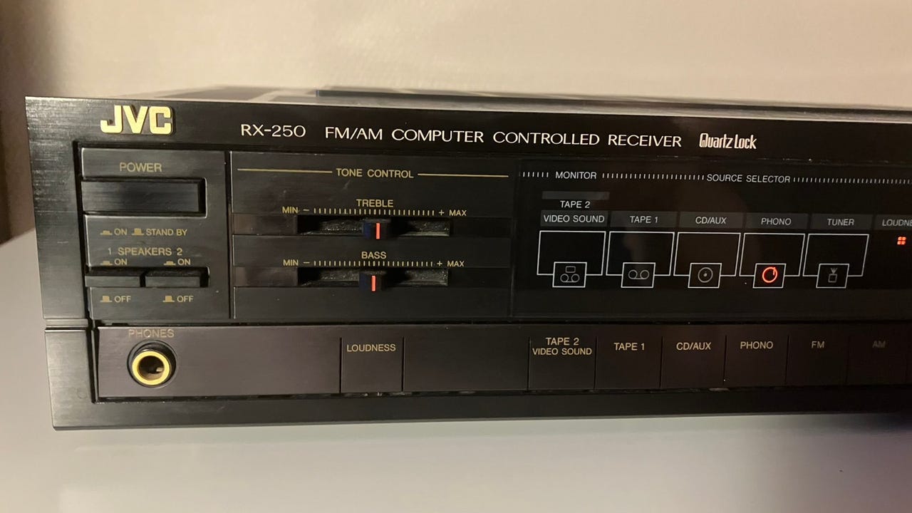 JVC RX-250 BK Stereo Receiver. | FINN-torget