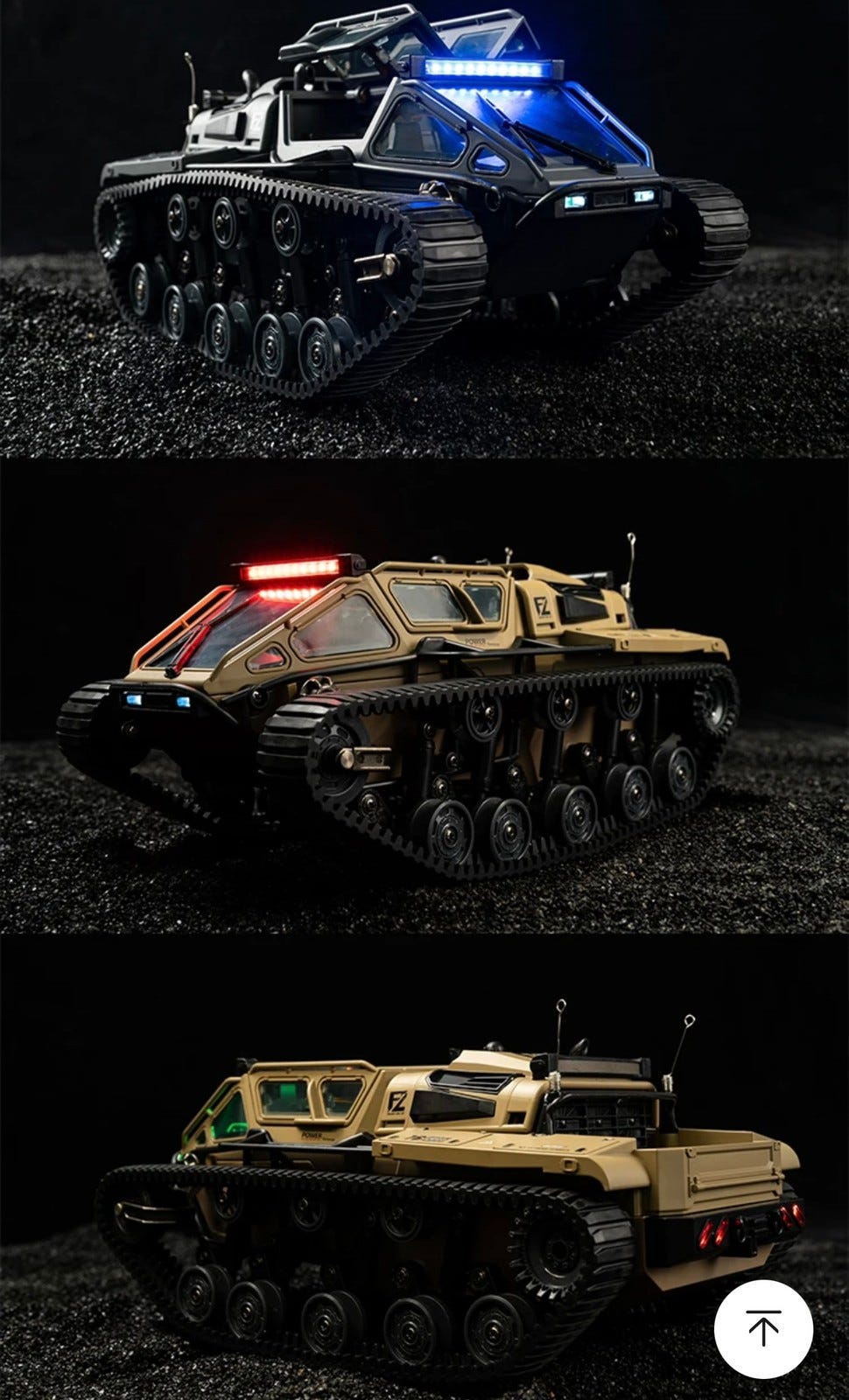 Rc ripsaw tan rgb ledbar | FINN-torget