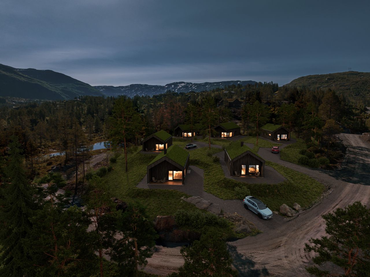 INNFLYTNINGSKLAR flott hytte med høy standard! Få meter fra skiløypa!