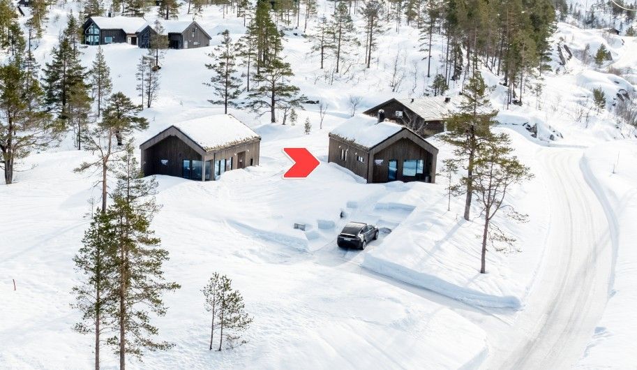 INNFLYTNINGSKLAR flott hytte med høy standard! Få meter fra skiløypa!