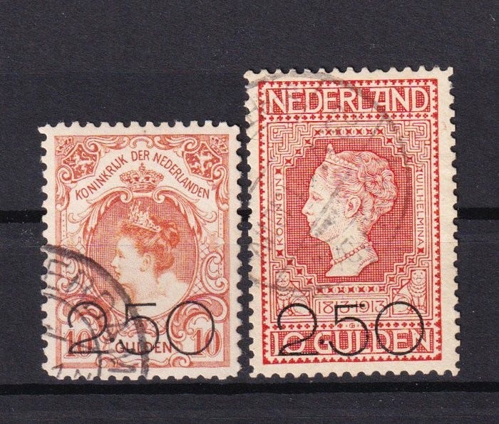 Nederland 1920 - Klareringsproblem - NVPH 104/105 | FINN-torget