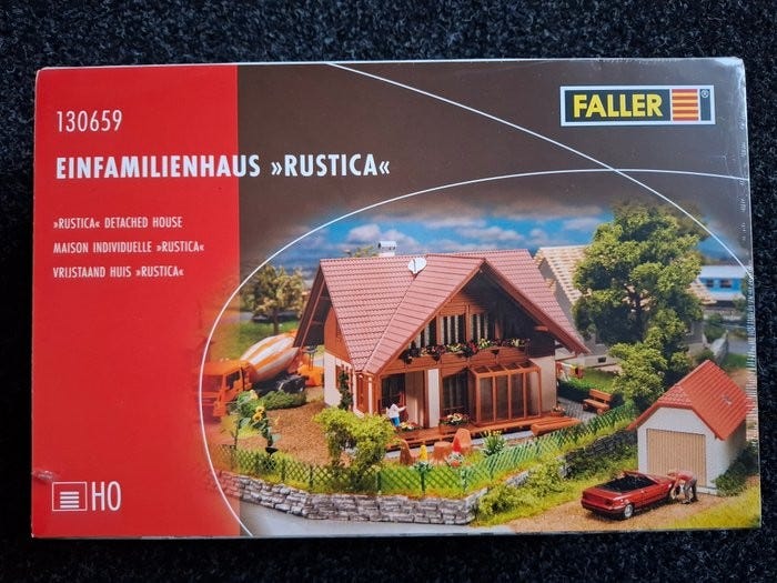 Faller H0 vrijstaand huis rustica 130659 kopen