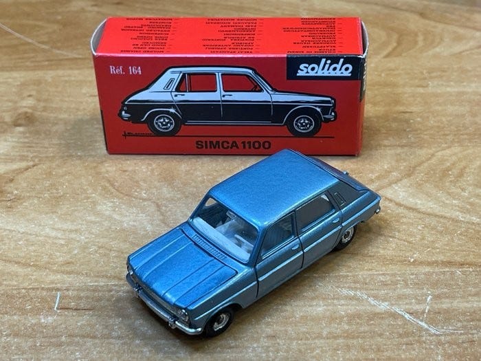 Simca Océane Cabriolet 1/43 Solido – Turbo Modelcars – Modelauto kopen