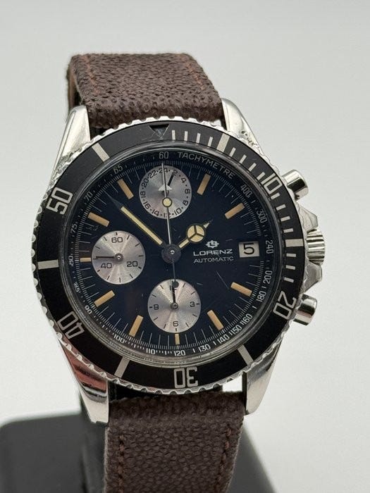 Lorenz Chronograph Top Rare Lemania 5100 12042 Unisex 1980 lorenz-chronograph-top-rare-lemania-5100-12042-unisex-1980