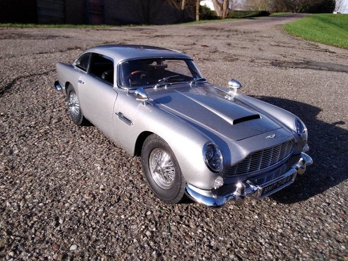 Solido Aston Martin DB5 Vantage – Miniature Ancienne – Collection – Pas Tekno, Mebetoys, Dinky, Mercury