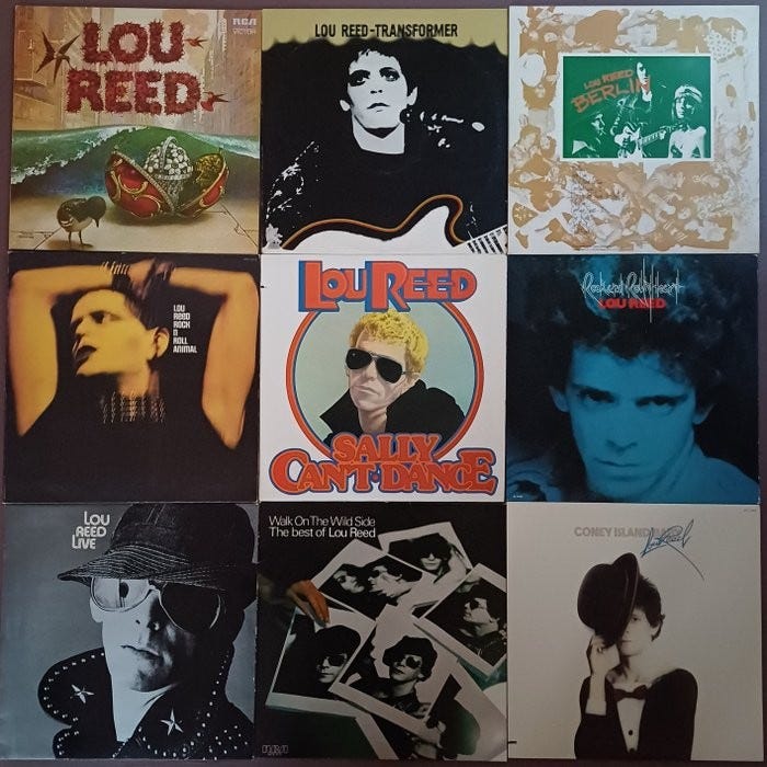 Lou Reed - Great Collection of 9 Original Reed Classics - LP-album ...