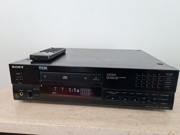 Sony - CDP-X333 ES - CD-spiller | FINN-torget