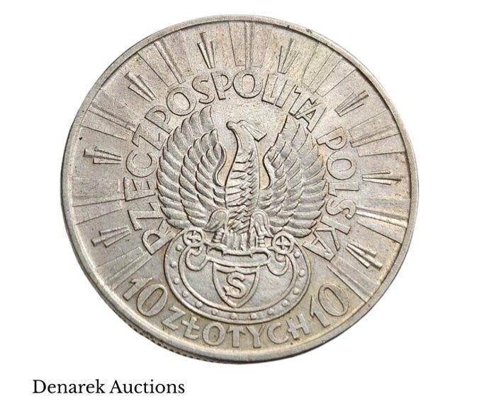 polen-10-z-otych-1934-rare-type-rifle-corps-ingen-reservasjonspris