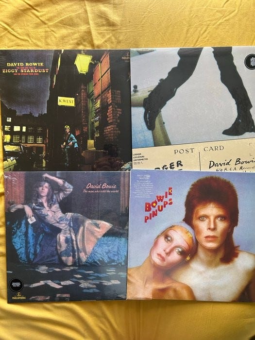 David Bowie - 4 x Great Albums by the Master - sealed - LP-album (flere ...