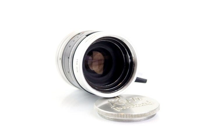 Objectif Kern Paillard Switar H8 RX 12,5mm F/1.3 – Monture C, Bonne Optique, Occasion