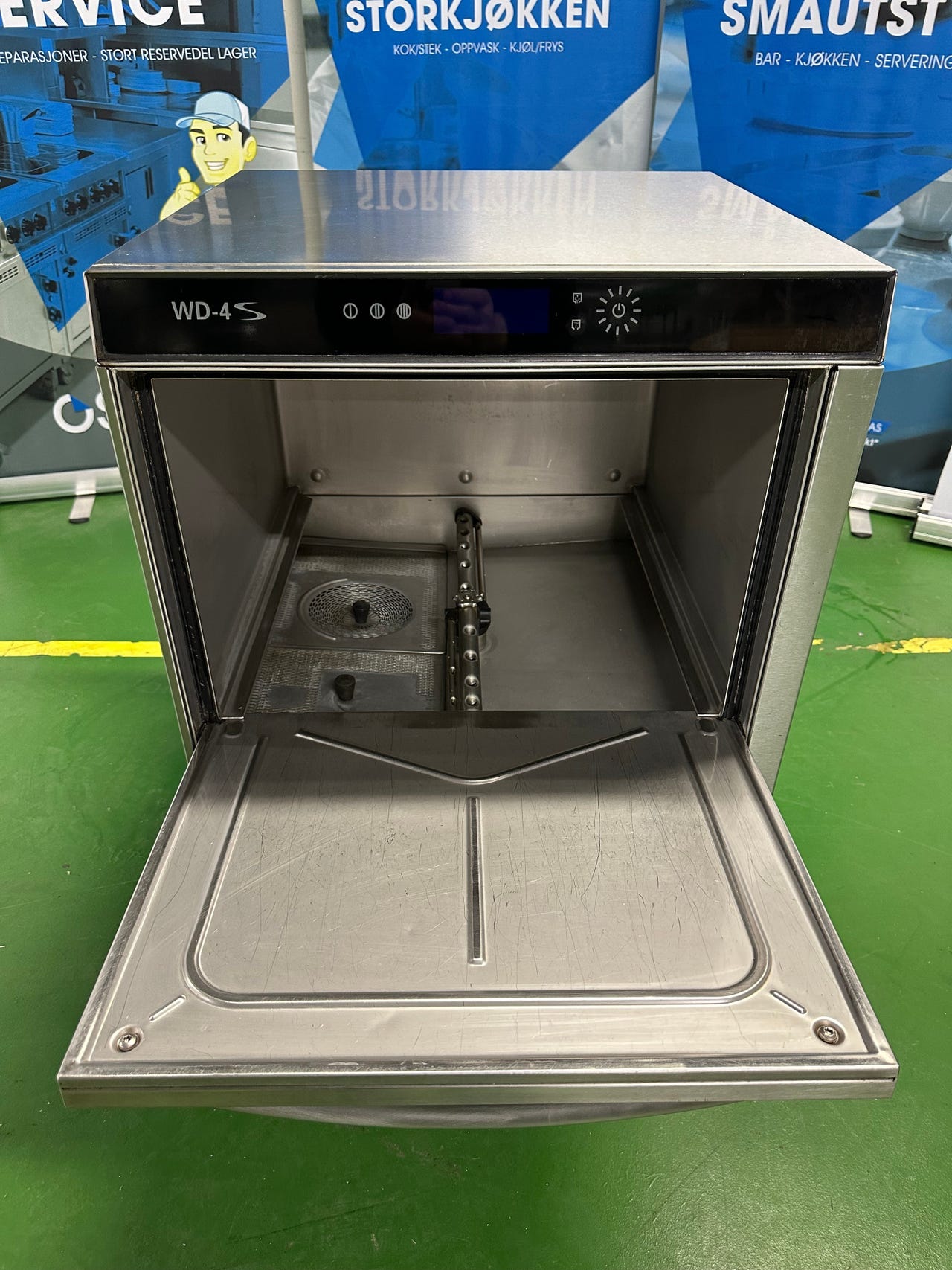 SALG OPPVASKMASKIN UNDERBENK 400V METOS WD4 fra OSLO