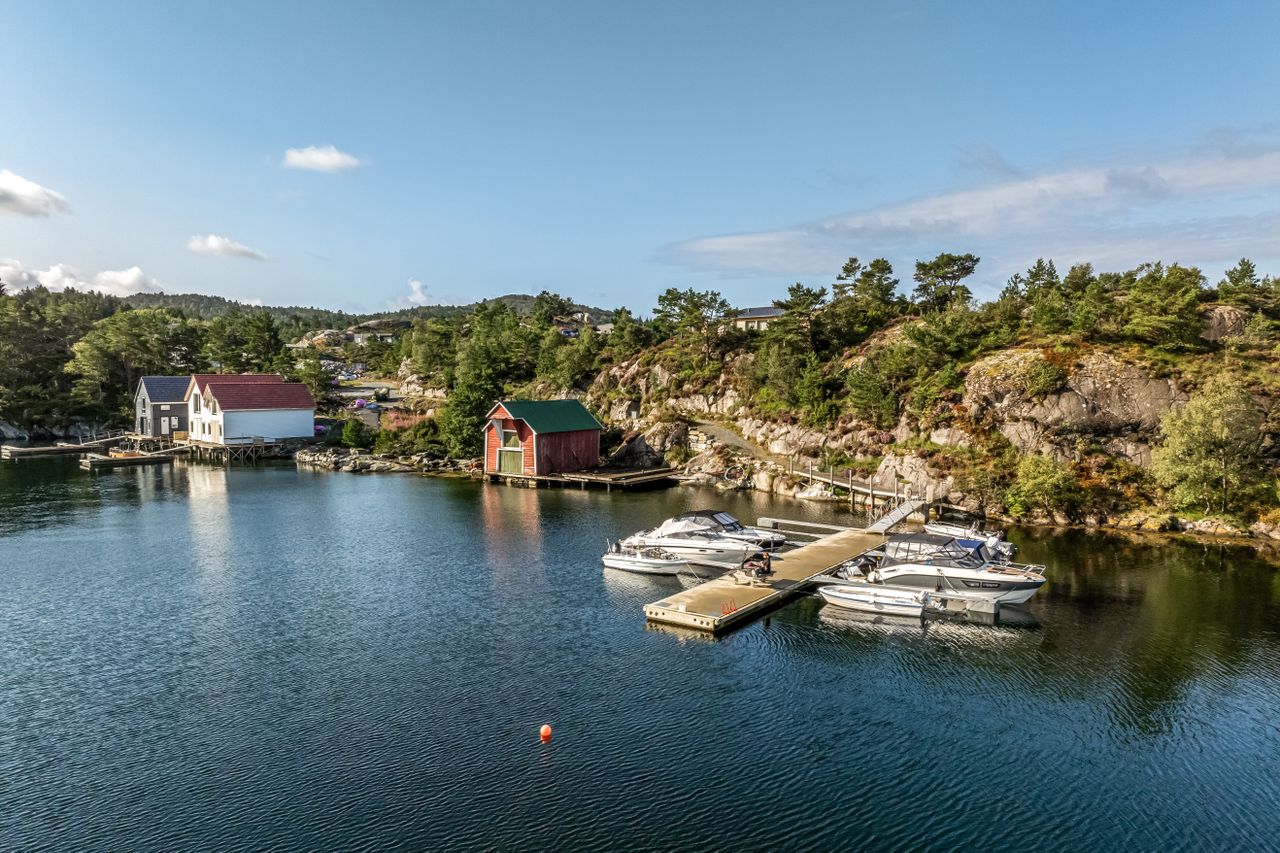 Kvitaneset – Sveio! Tomter ved badestrand, inkl. båtplass i båthavn!