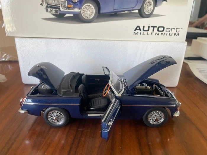 オートアート 1/18 MGB ロードスター MKⅡ PAGENT Blue M.G.B. 1:18 Diecast & Toy Vehicles for sale | eBay