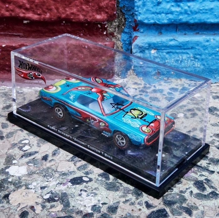Hot Wheels RLC Vs Artiste KENNY SCHARF Custom T-Bird Série Ultra