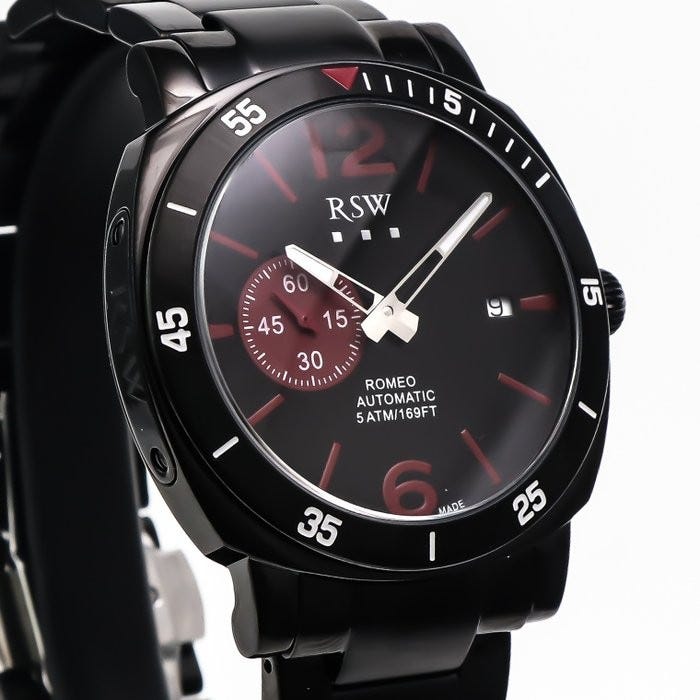 RSW - ROMEO Swiss Automatic Watch - RSWA154-BB-5 - Ingen ...