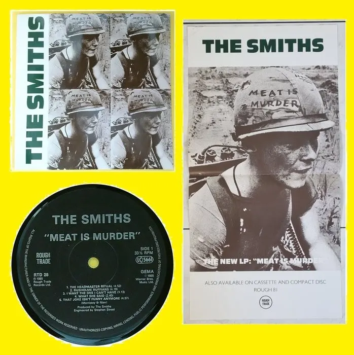 その他 LP Smiths Meat Is Murder 25RTL3001 ROUGH TRADE /00260 The Smiths – Meat Is Murder – CD (PM 500, Album), [r727082