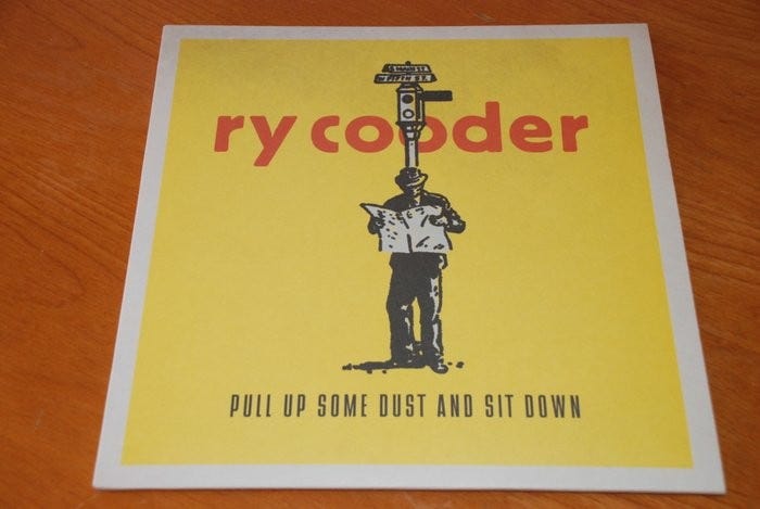 Ry Cooder - Pull Up Some Dust And Sit Down - Double LP + CD