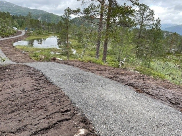 Ny planlagt/prosjektert hytte på Seljestad – Langedalsåsen T2 – Hytte Preg 100