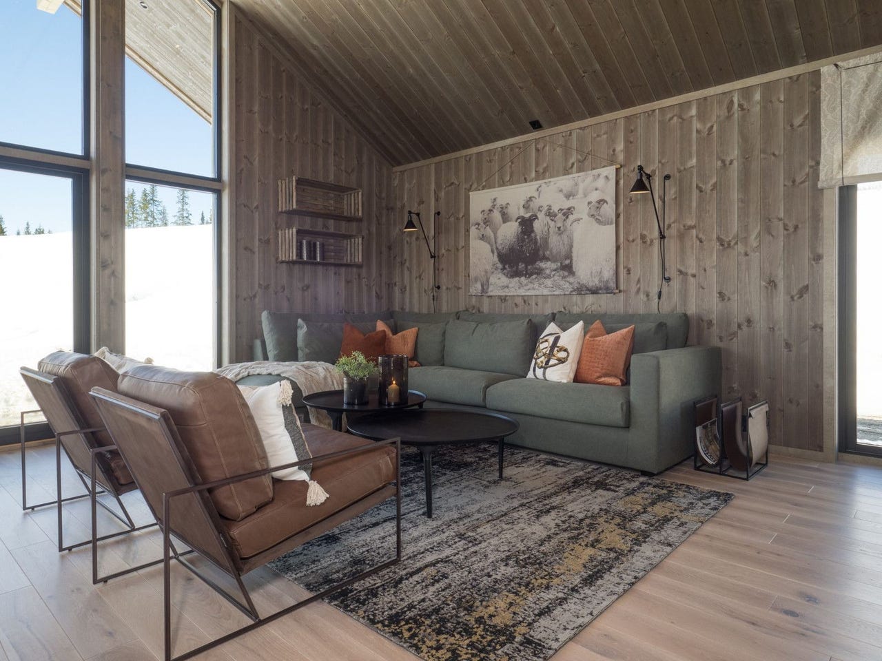 Ny planlagt/prosjektert hytte på Seljestad – Langedalsåsen T2 – Hytte Preg 100