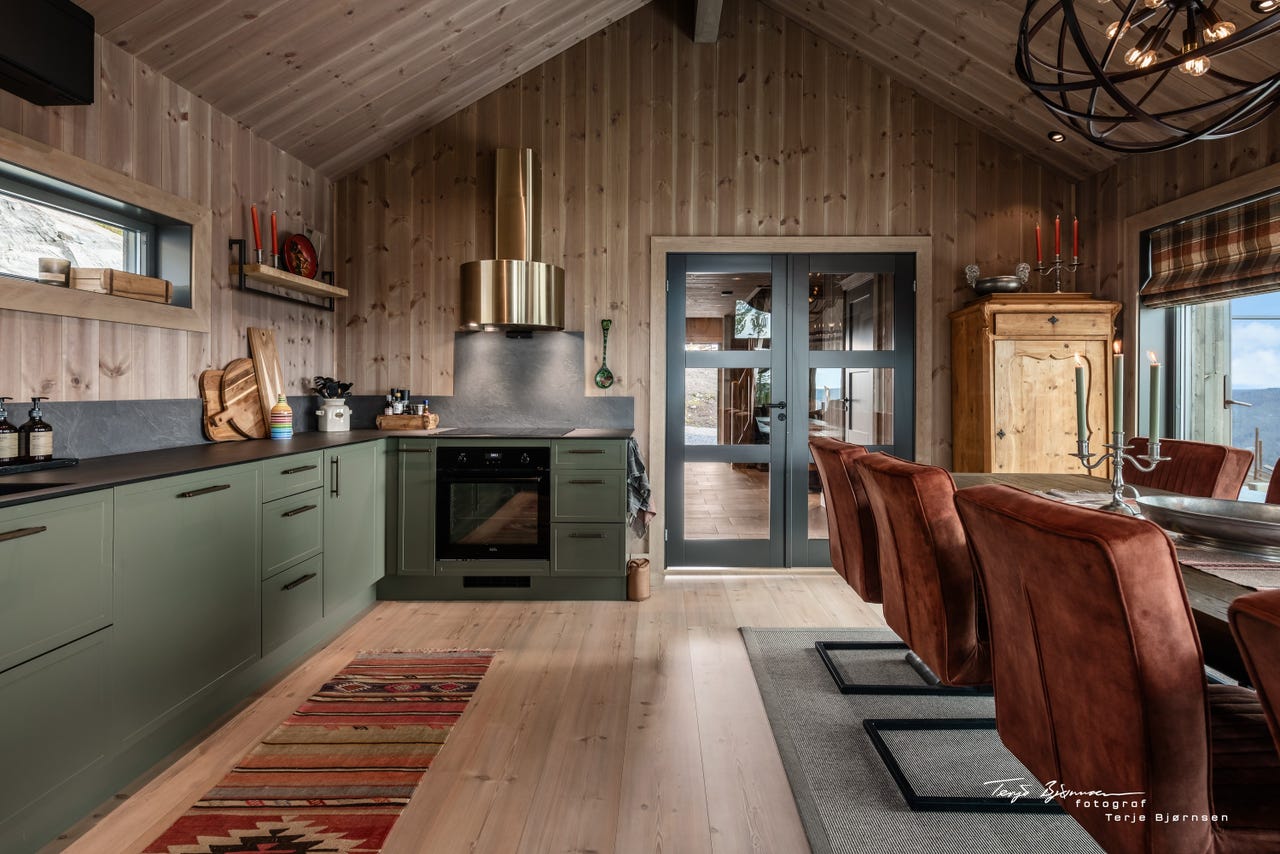 Nesfjellet – Stor og flott familiehytte – ski in/out – prosjektert på flott, vestvendt og solrik tomt – Heimdall 110!