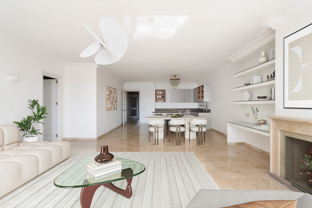 Marbella Vest - Lys 2-soveroms leilighet med panoramautsikt - Golf, hav og fjell i Guadalmina Alta – bilde 1