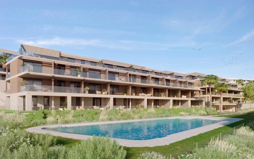 Estepona – Eksklusive nybygg med panoramautsikt mot golfbanen og havet, 1-3 soverom – bilde 1