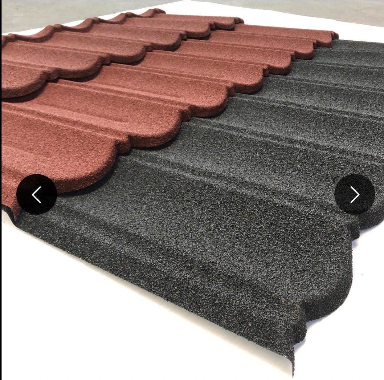 Evertile takplater m/grusbelegg 326 kr pris m2 | FINN-torget