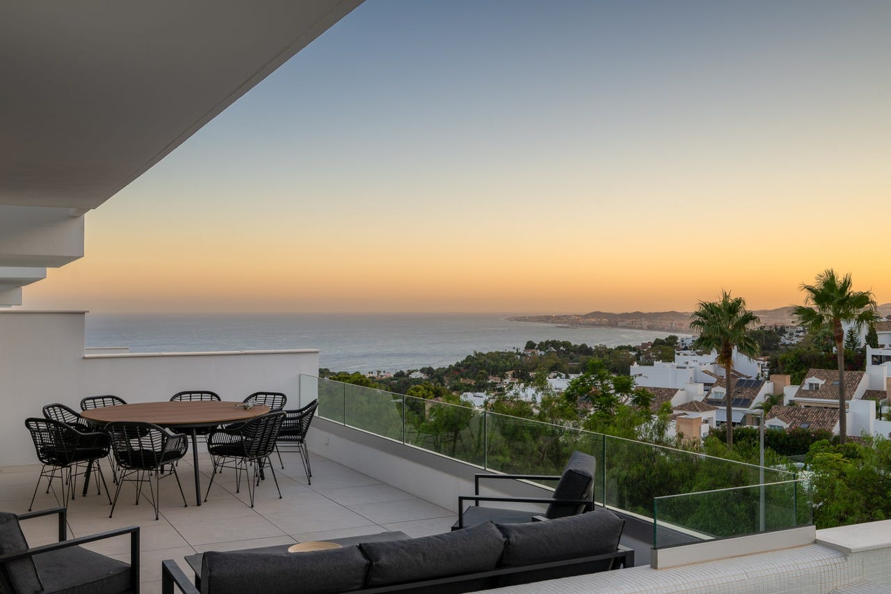 Benalmadena - Eksklusiv, moderne 3-soveroms villa med spektakulær havutsikt - Topp standard og privat basseng – bilde 1