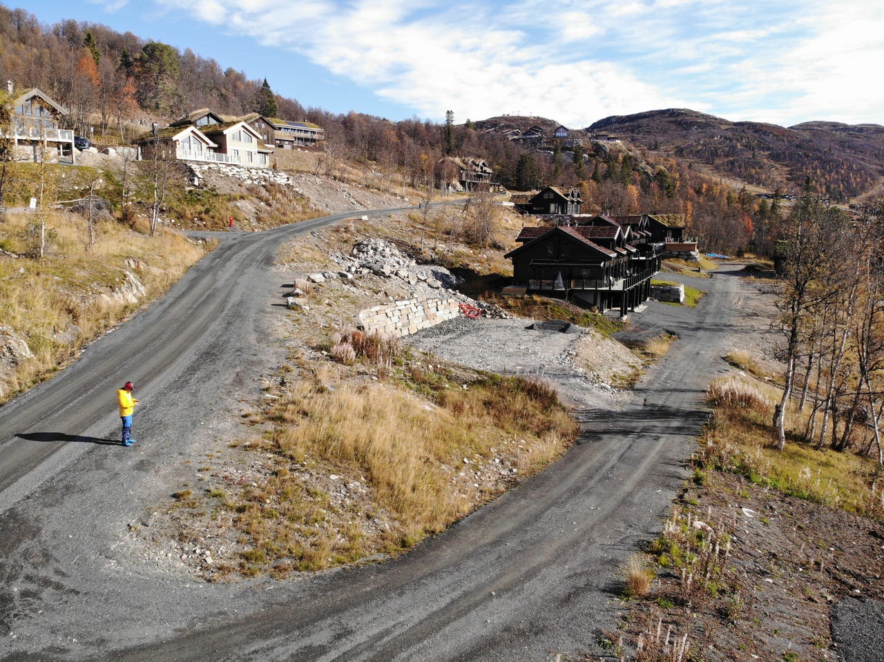 Ny planlagt/prosjektert hytte på solrik utsiktstomt – Rauland/Fjellsteggen – Heimdall 100 – type Kvitfjell
