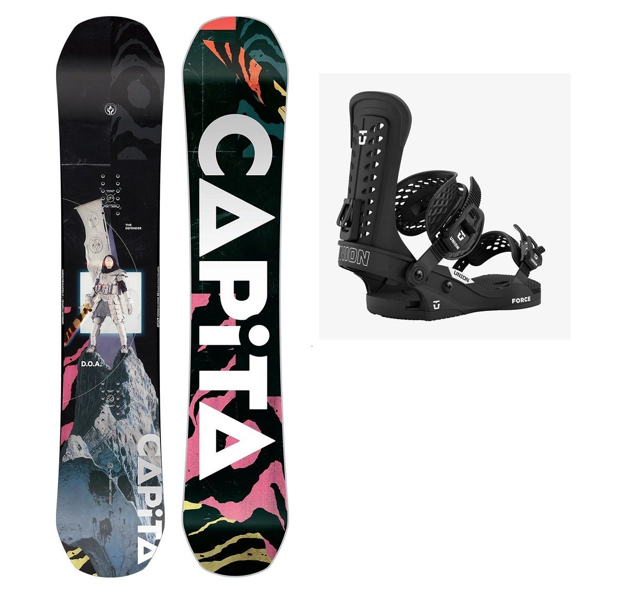 CAPiTA DOA Snowboard w⁄ Union STR Bindings