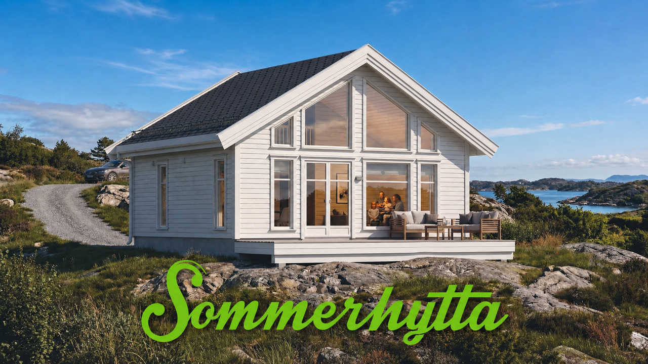 SOMMERHYTTA 2026 - Nøkkelferdig Frøya 41 på Sørlandsleia