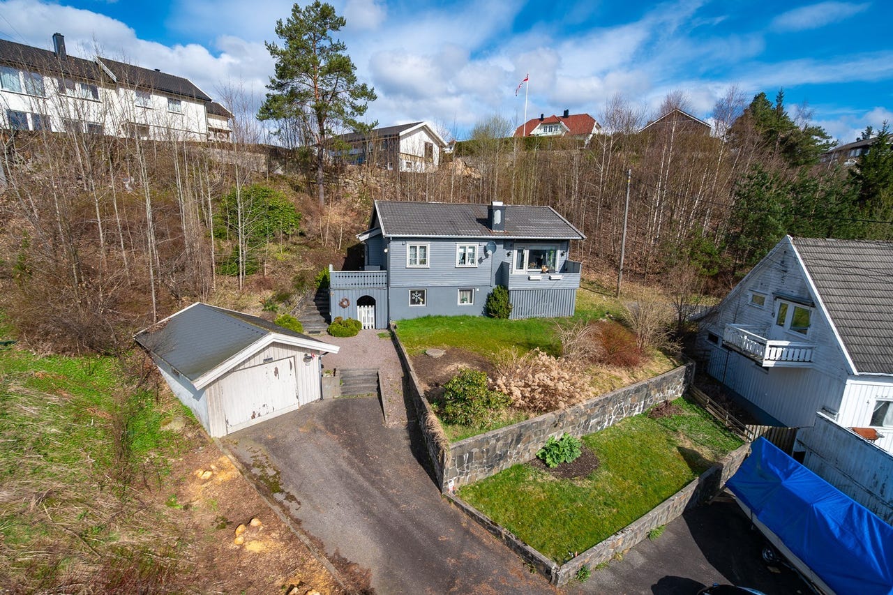Etablert tomt over flere nivåer