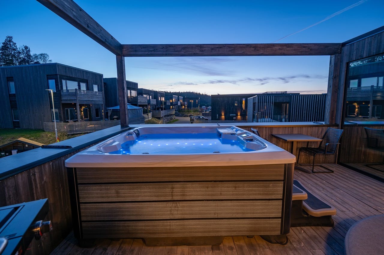 Jacuzzi gir følelsen av hjemmespa