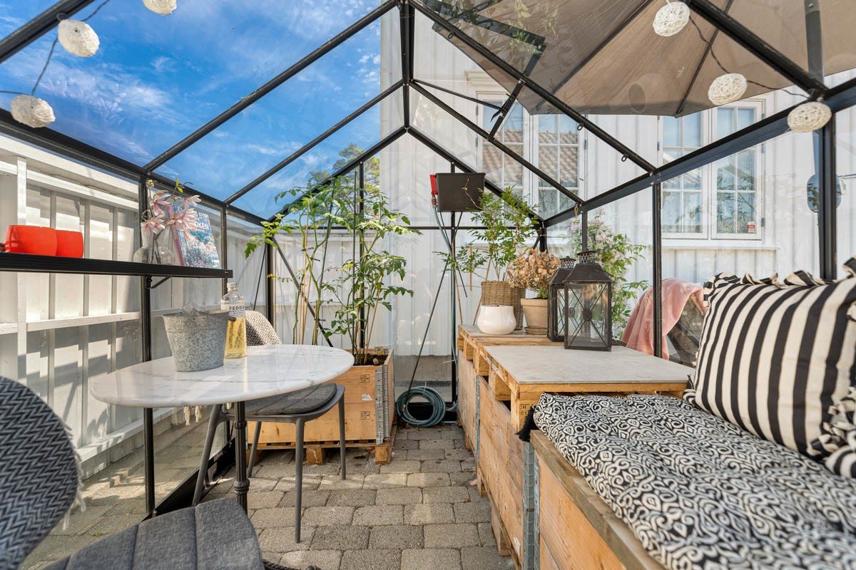 Uteområde ved boligen