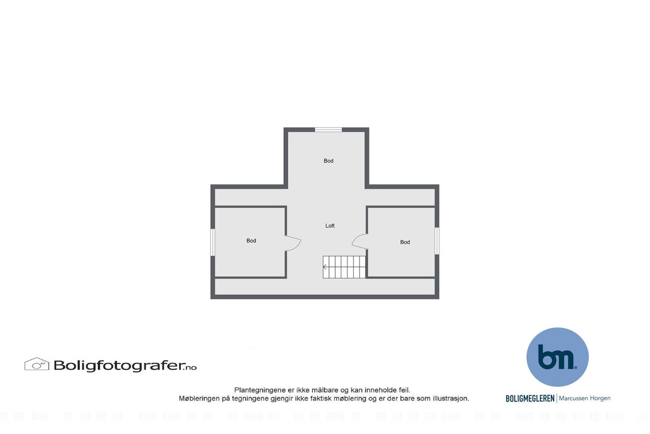 Planløsning loft