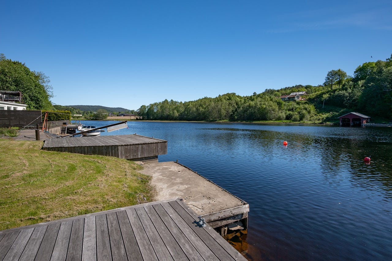 Felles badeplass for området