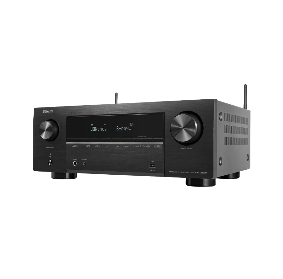 Denon AVR-X2800H hjemmkino receiver med HEOS multirom streaming