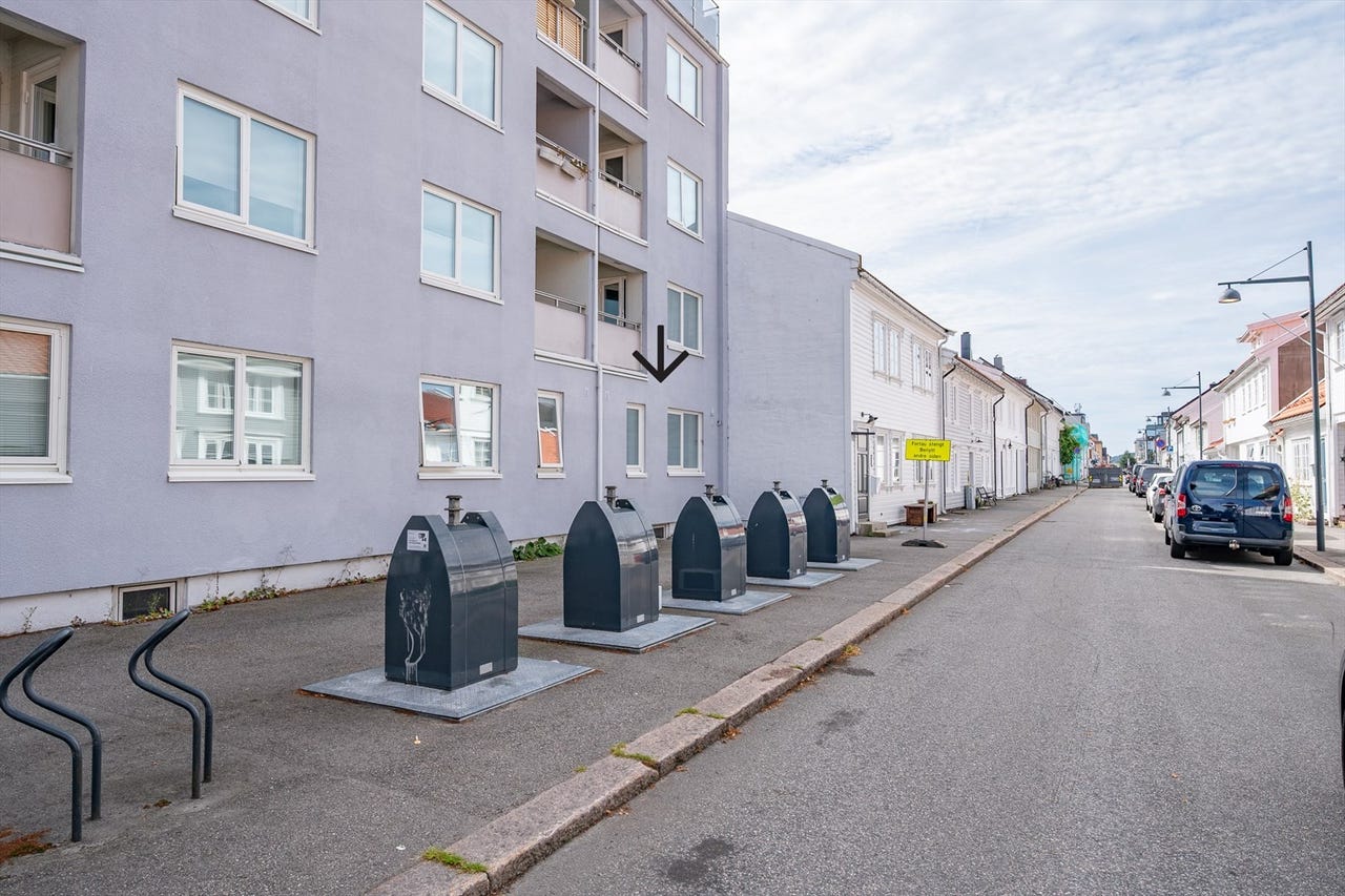En 1-roms leilighet med meget sentral og attraktiv beliggenhet i øvre del av Kvadraturen / Posebyen