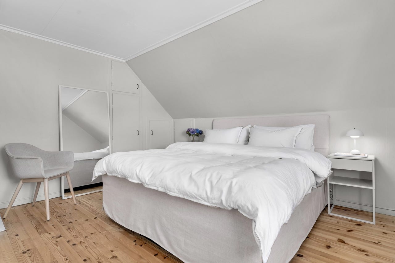 Hovedsoverom med innebygde skap