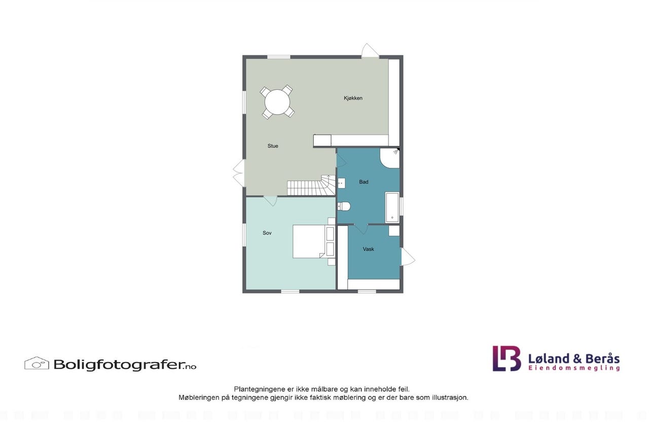 Plantegning hovedplan