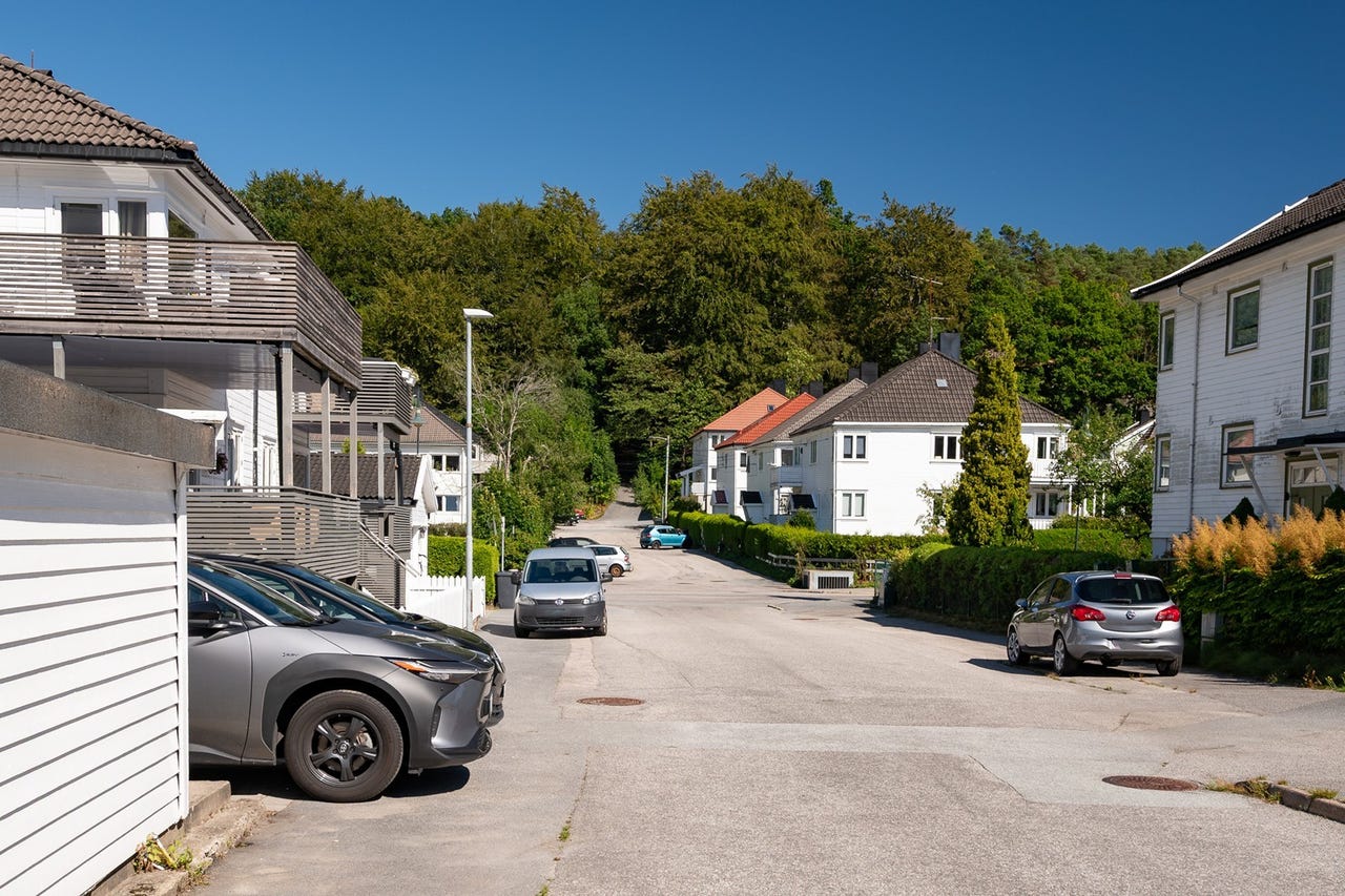Idyllisk område rundt boligen